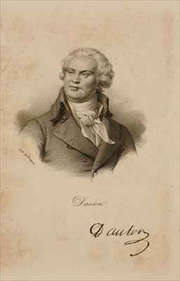 Portrait of Georges Danton 1759-94