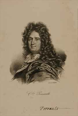 Portrait of Charles Perrault 1628-1703