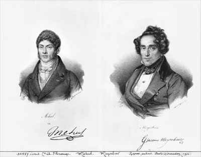 Etienne Mehul 1763-1817 and Giacomo Meyerbeer 1791-1864