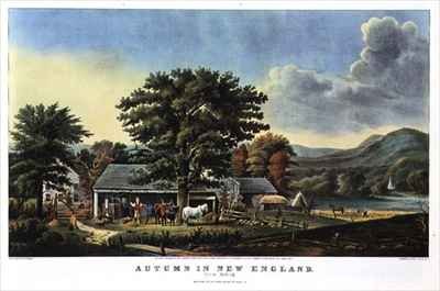 Autumn in New England  Cider Making