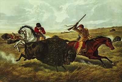 Life on the Prairie  the Buffalo Hunt