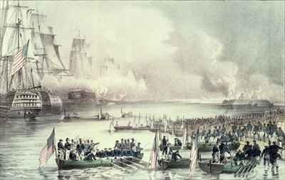 Landing of the American Force at Vera Cruz under General Scott