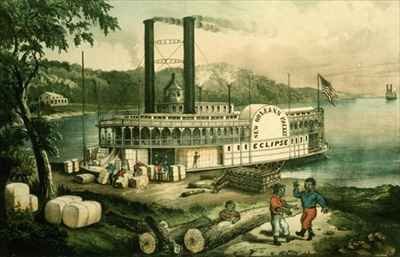 Loading Cotton on the Mississippi