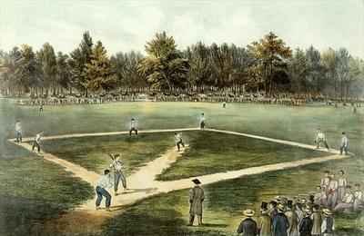 The American National Game of Baseball  Grand Match at Elysian Fields Hoboken NJ 2