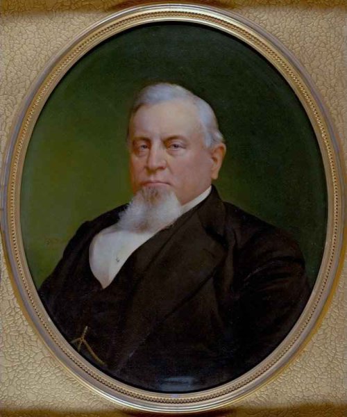 Portrait of Charles Crocker