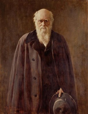 Portrait of Charles Darwin 1809-1882