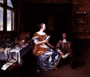 A Trompe lOeil Letter Rack