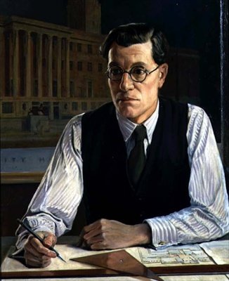 Portrait of the Architect S Rowland Pierce