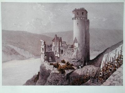 Schloss Ehrenfels in the Rhine Valley