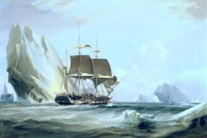 The Barque Auriga in Antarctic Waters