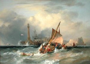 Lugger Entering Margate