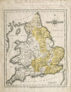 Map of Southern Britain