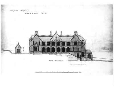 West Elevation  St. Michael's Home, Cheddar