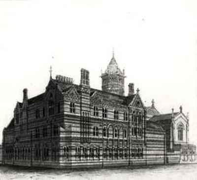 New Schools, Rugby  View from the North West