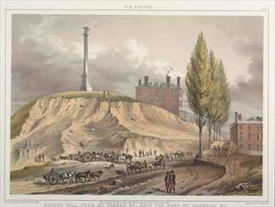 Beacon Hill from Mt. Vernon Street, Boston