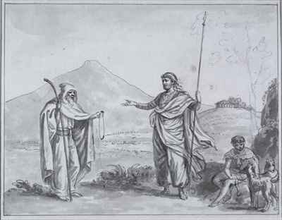 Bruce at the Source of the Blue Nile