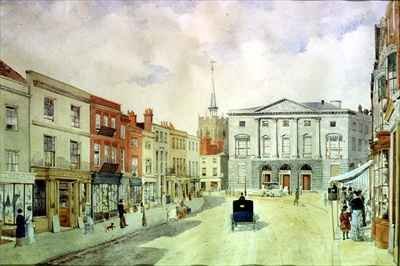 Chelmsford High Street and Shire Hall
