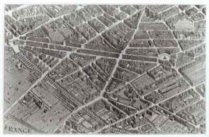 Plan of Paris, known as the 'Plan de Turgot' 10
