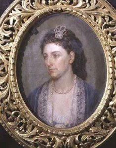 Portrait of the Archduchess Elizabeth of Austria (1831-1903) wife of Archduke Karl Ferdinand