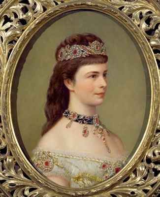 Portrait of the Empress Elizabeth of Austria (1837-98), wife of Franz Joseph (1830-1916)