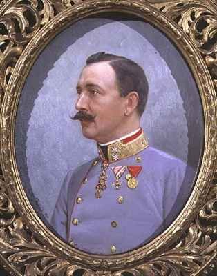 Portrait of the Archduke Otto of Austria (1865-1906), nephew of the Emperor Franz Joseph