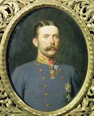 Portrait of Archduke Franz Ferdinand of Austria (1863-1914) nephew of the Emperor Franz Joseph