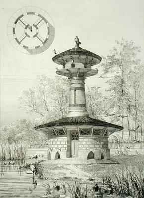 Shelter for Waterfowl at Poissy