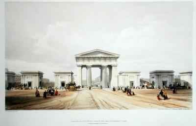 Entrance portico, Euston Grove Station