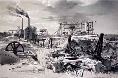 Pumps, ventilating shaft, Kilsby Tunnel, Northamptonshire