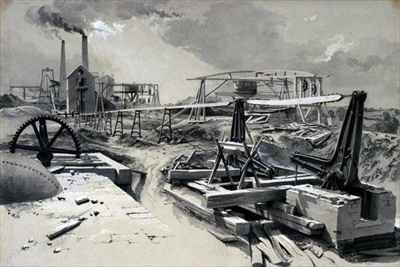 Pumps, ventilating shaft, Kilsby Tunnel, Northamptonshire 2