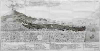 The eruption of Mount Vesuvius in 1774 2