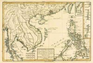 The Philippines, Formosa, South China, the Kingdoms of Tonkin, Cochin China, Cambodia, Siam, Laos, and part of those of Pegu and Ava