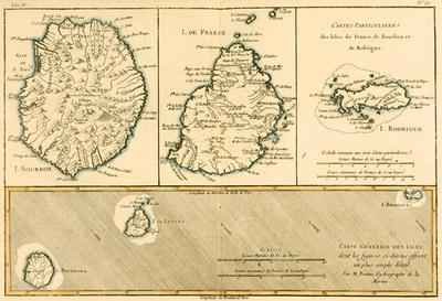 The Islands of Rodriguez, Isle de France and Bourbon