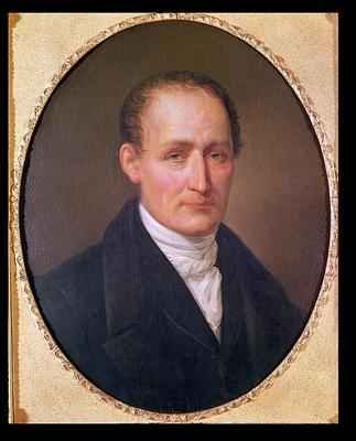 Portrait of Joseph Nicephore Niepce (1765-1833)