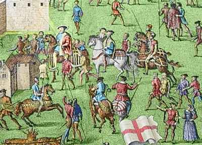 The Encampment of the English Forces near Portsmouth during the Battle of the Solent 2