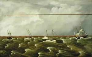 The Great Gale of 1846, Fireboard