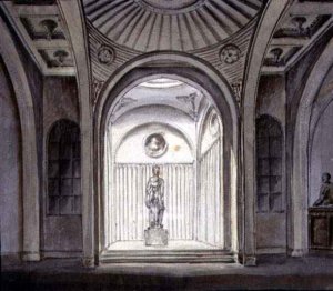 A Sculptural Gallery Interior