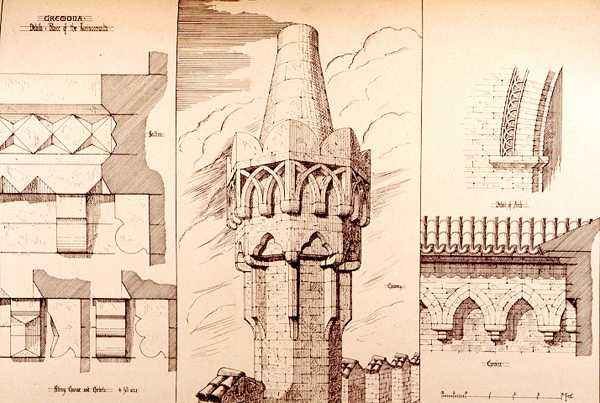 Palace of the Jurisconsults, Cremona, Italy, built in 1292, from 'Examples of the Municipal, Commercial, and Street Architecture of France and Italy from the 12th to the 15th century'