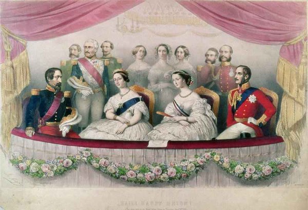 Hail Happy Union, the State visit to the Royal Italian Opera by Queen Victoria, Prince Albert and the Emperor and the Empress of France