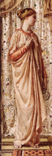 Standing Female Figure Holding A Vase