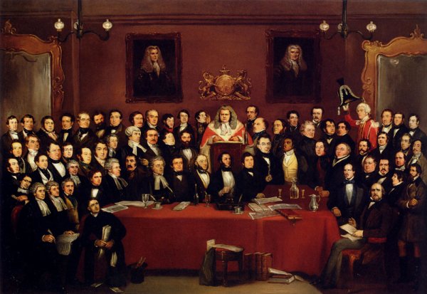The Judge And Jury Society In The Cider Cellar