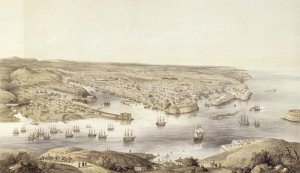 Sebastopol in All Its Glory, 1848, engraved by Day & Son, published 1857