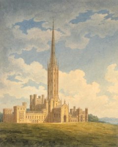 North-west view of Fonthill Abbey