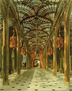 The Conservatory at Carlton House from Pynes Royal Residences engraved by Thomas Sutherland (b.c.1785), published in 1819