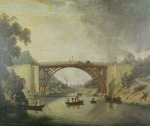 View of the Iron Bridge, 1780