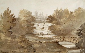 Design for Rustic Bridge below the Cascade, Virginia Water