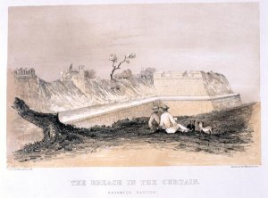 The Breach in the Curtain, published by T. McLean, 1858