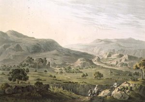 The Pass of Atbara in Abyssinia, engraved by Daniel Havell 1785-1826 1809