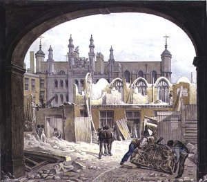 Blackwell Hall, King Street, Cheapside, 1820