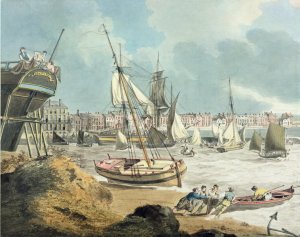 Harbour at Weymouth, Dorset, 1805